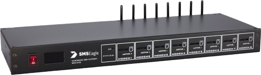 SMSEagle MHD-8100 4G (Eight Modem)